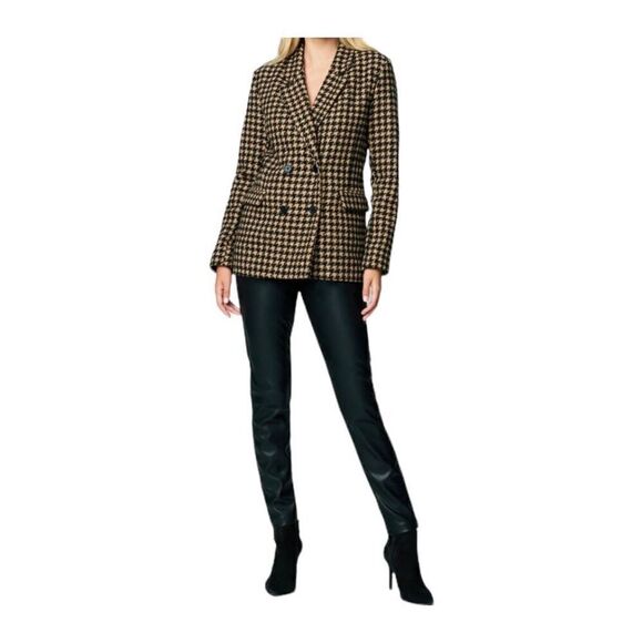 Blank NYC Book Club Blazer in Houndstooth Size S - Picture 4 of 8